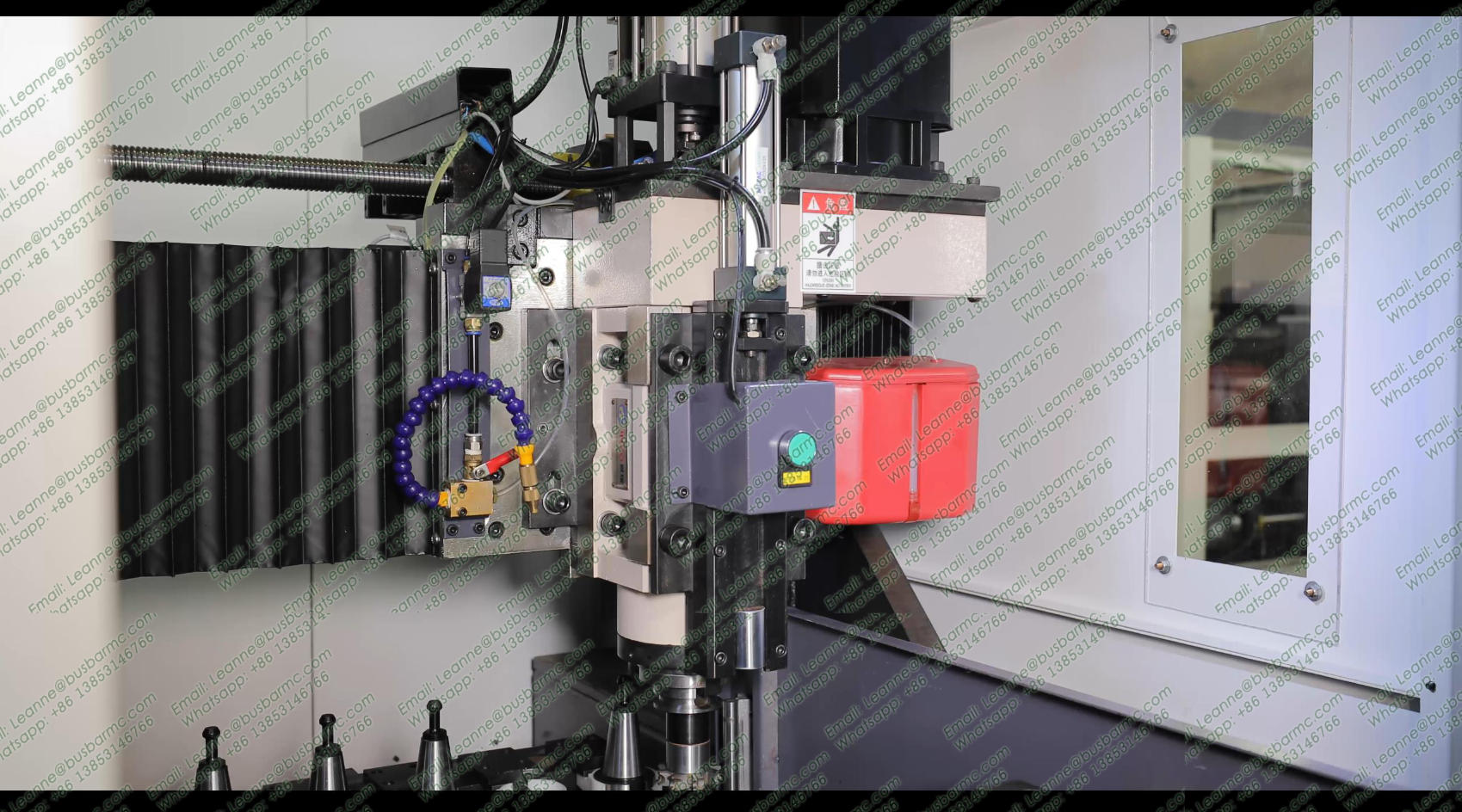 CNCDMN-200A CNC數控銅排銑角機 | 台灣電力匯流排導角修邊機 | 變壓器銅條精密加工