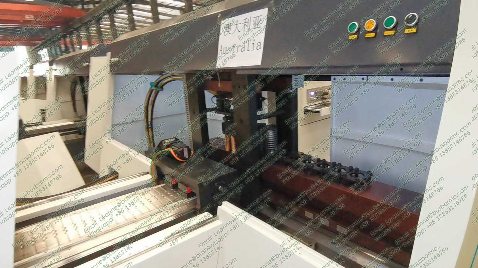 HQ600-SP CNC數控銅排沖剪一體機 | 台灣專業重電母線高速油壓裁切衝孔台