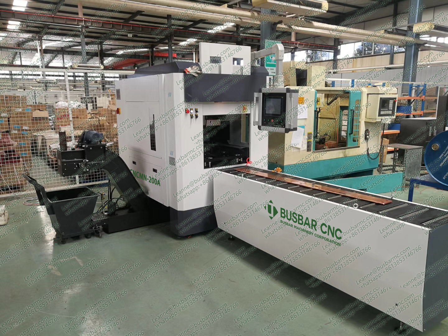 LTMC CNCMN-200A CNC數控銅排倒角機 | 台灣專業匯流排圓弧倒角銑邊機 | 配電盤大電流銅條加工機