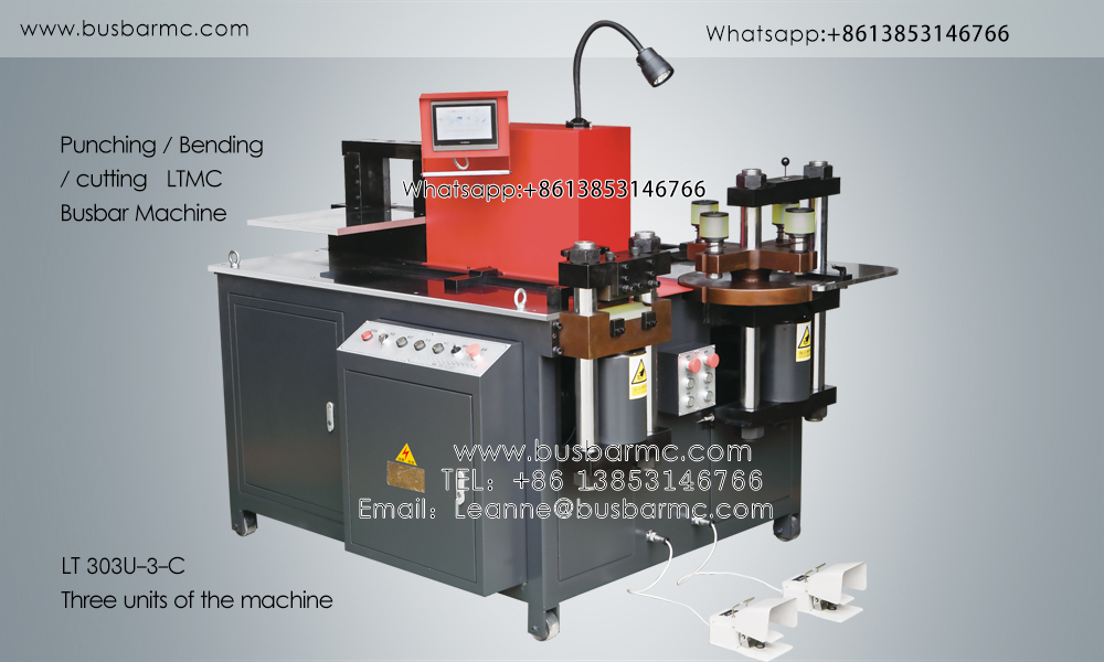 LTMC 303U-3-C CNC數控銅排沖剪折機 | 變壓器與高低壓配電盤精密匯流排加工設備