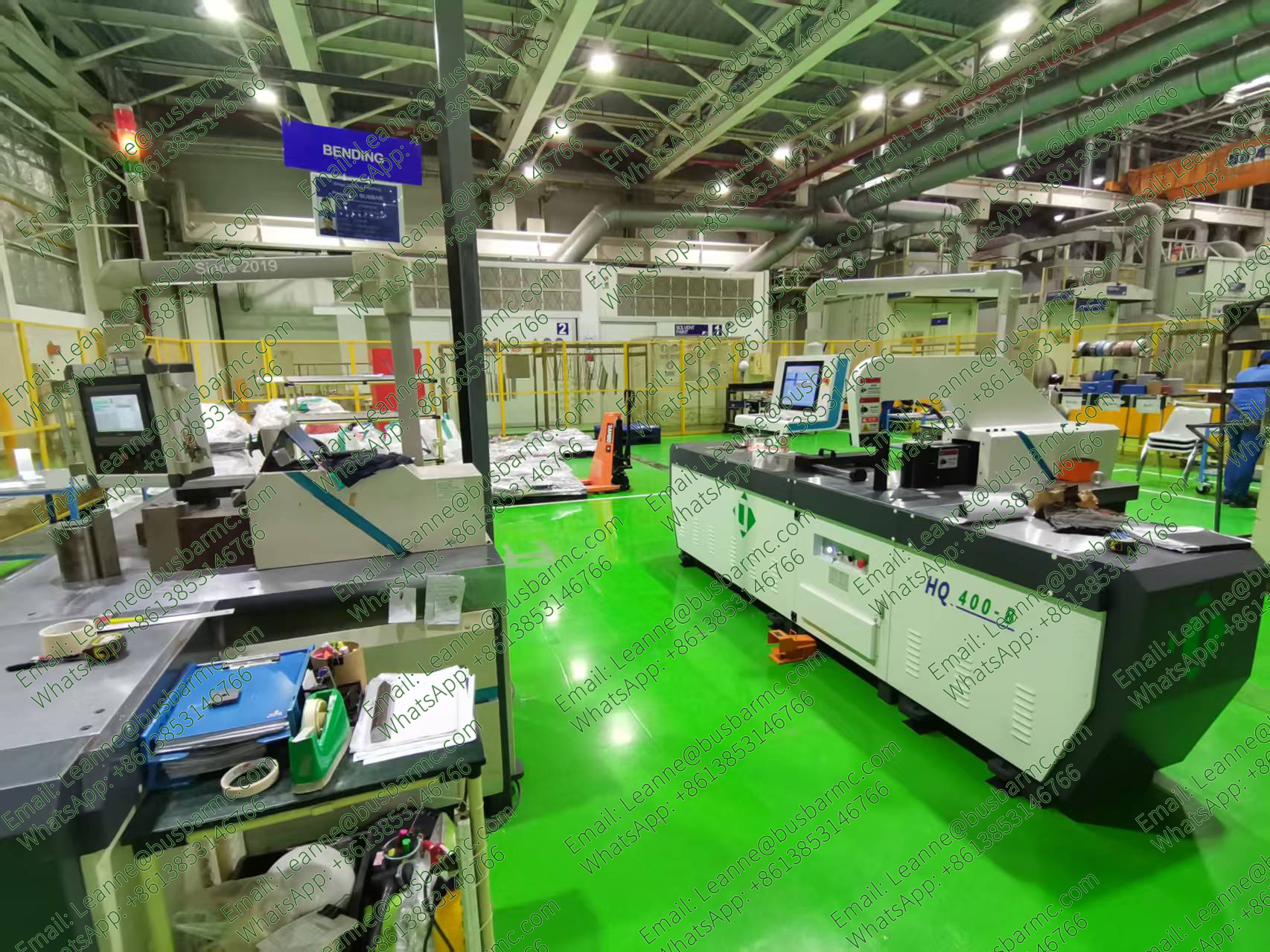 HQ400-1200B CNC數控大電流銅排折彎機 | 台灣專業重電匯流排精密折壓機台